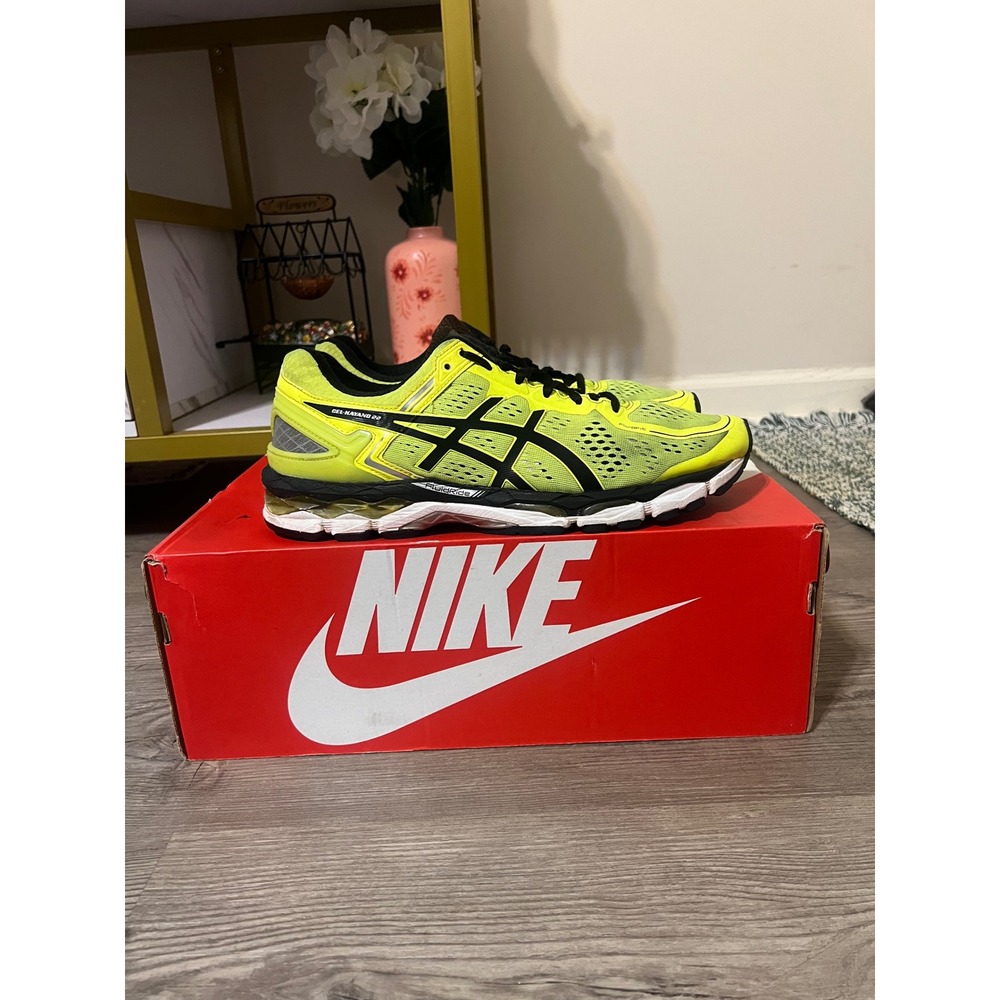 ASICS Gel Kayano 22 Men's T547N Lime Size 10 - Picture 3 of 8